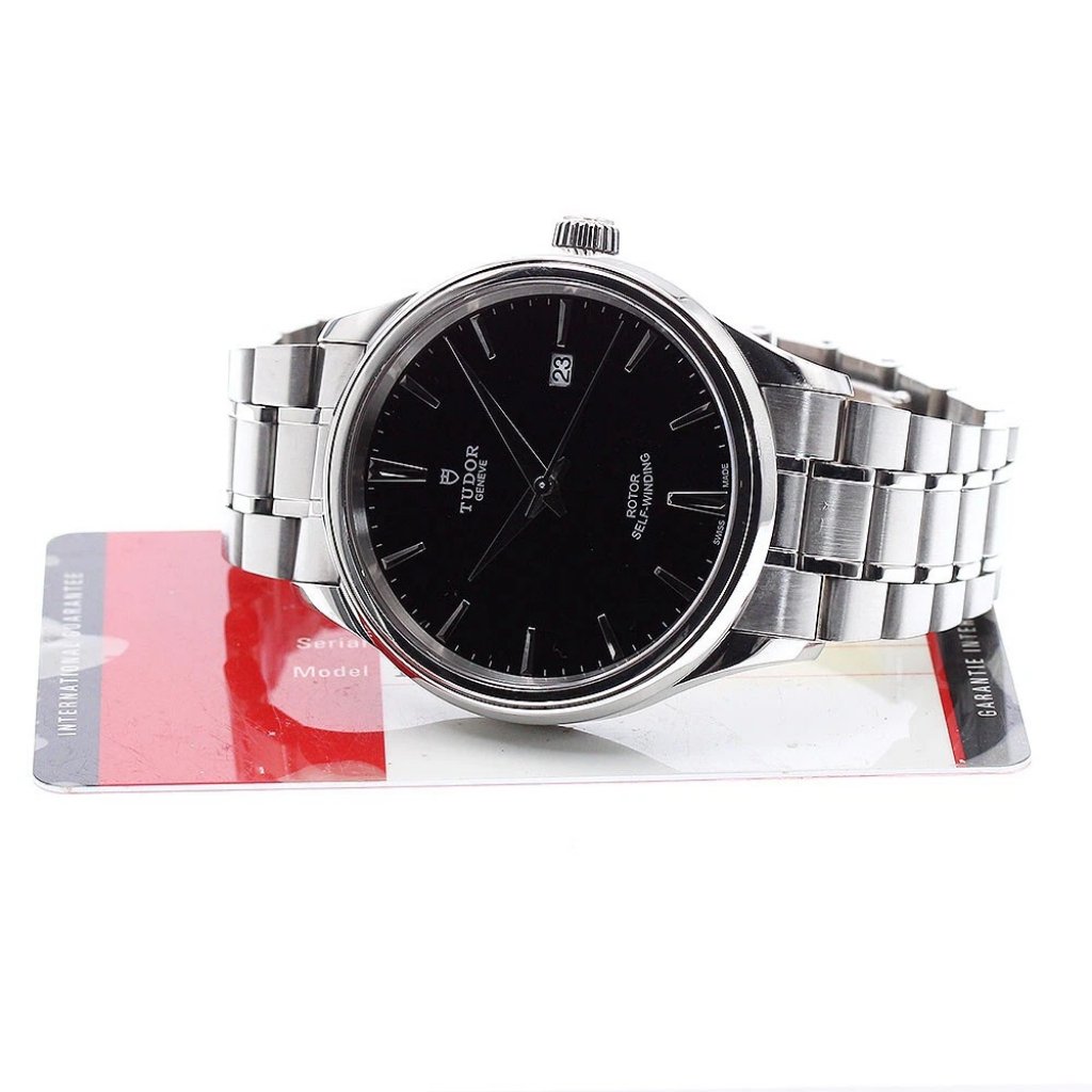 Tudor Style 12700 Date Black Dial Automatic Mens Watch862694
